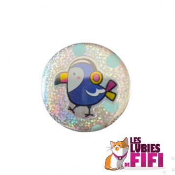 Badge chat :  Toucan Scintillant